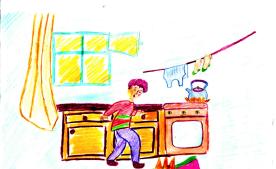 Діти працівників ПАТ «Київоблгаз» намалювали як правильно користуватись газом