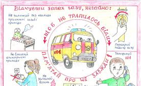 Діти працівників ПАТ «Київоблгаз» зобразили правила користування газом