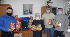 «Миколаївгаз» привітав з Новим роком вихованців Первомайського центру реабілітації дітей