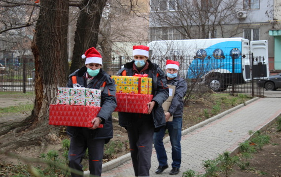 «Миколаївгаз» привітав в Днем Святого Миколая вихованців Центру реабілітації дітей