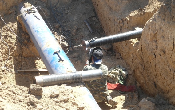 Збільшення діаметру газопроводу на заводі "Янтар"