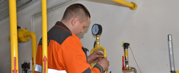 Обслуговуванні газових мереж