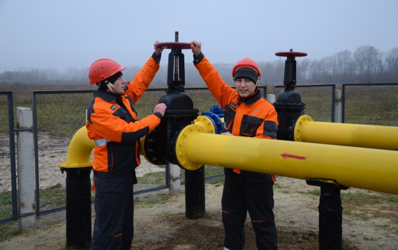 Робітники аварійно-диспетчерської служби Бердичівського УЕГГ