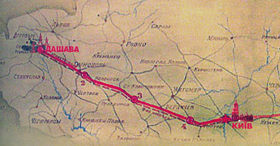 Газопровід Дашава - Київ